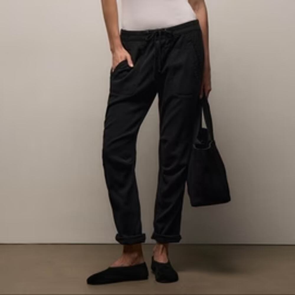 James Perse Soft Drape Pant Black